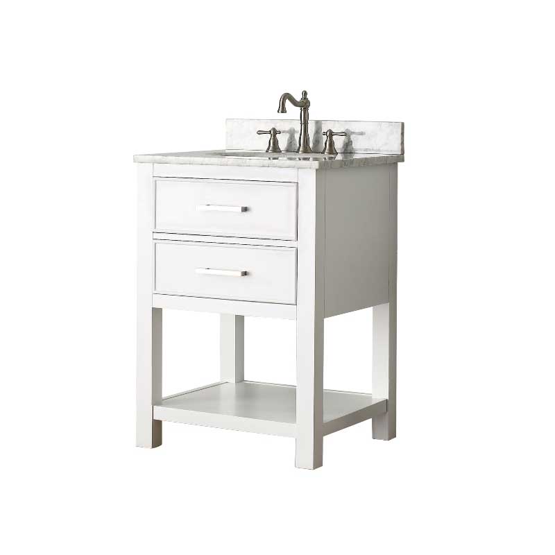 Avanity, Avanity Brooks 24 in. Vanity Combo BROOKS-VS24-WT-C