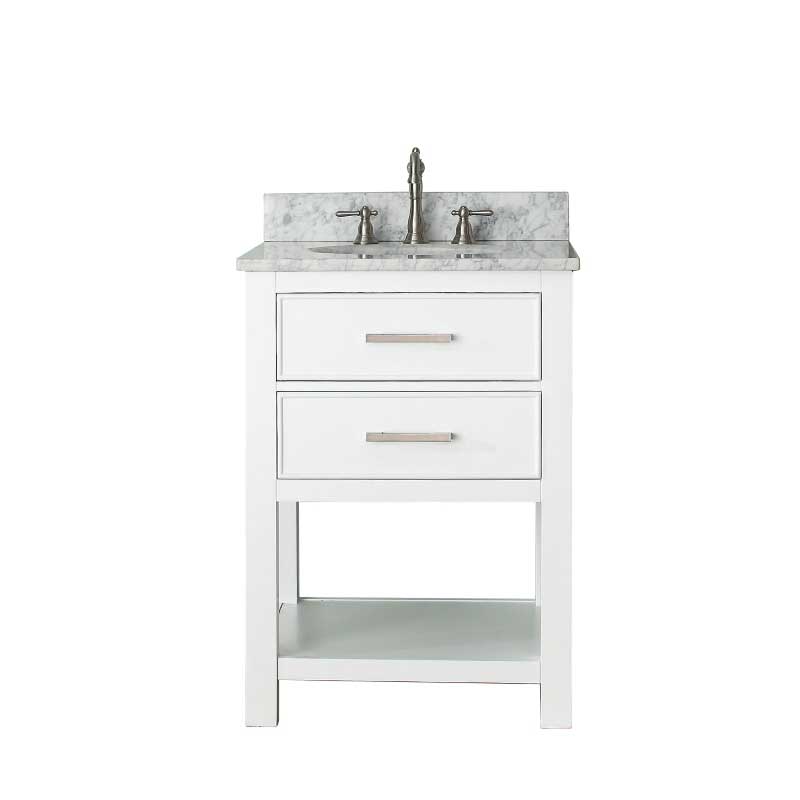 Avanity, Avanity Brooks 24 in. Vanity Combo BROOKS-VS24-WT-C