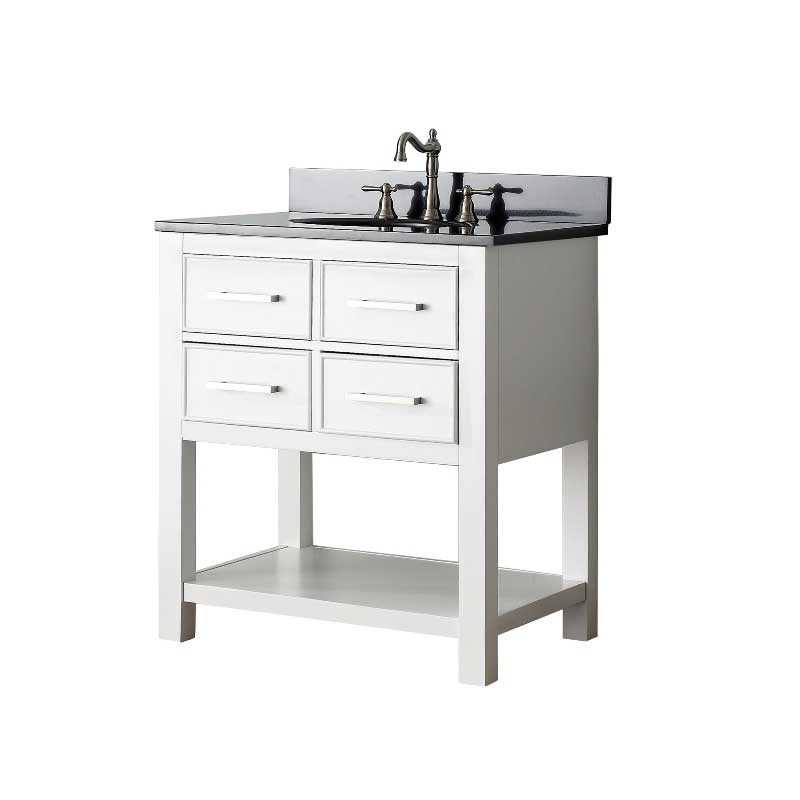 Avanity, Avanity Brooks 30 in. Vanity Combo BROOKS-VS30-WT-A