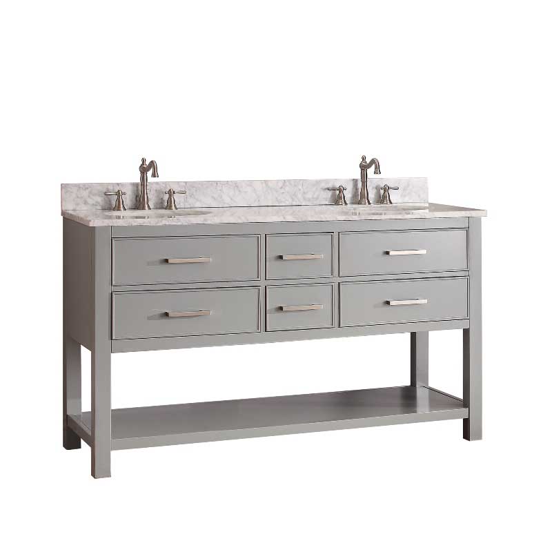 Avanity, Avanity Brooks 60 in. Vanity Only BROOKS-V60-CG