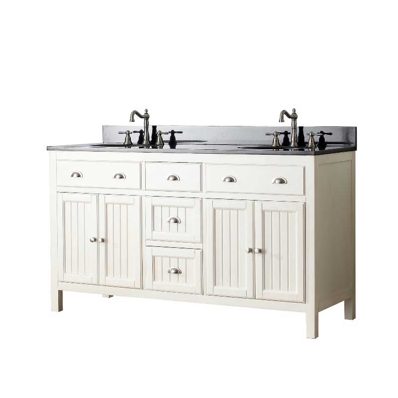 Avanity, Avanity Hamilton 60 in. Vanity Combo HAMILTON-VS60-FW-A