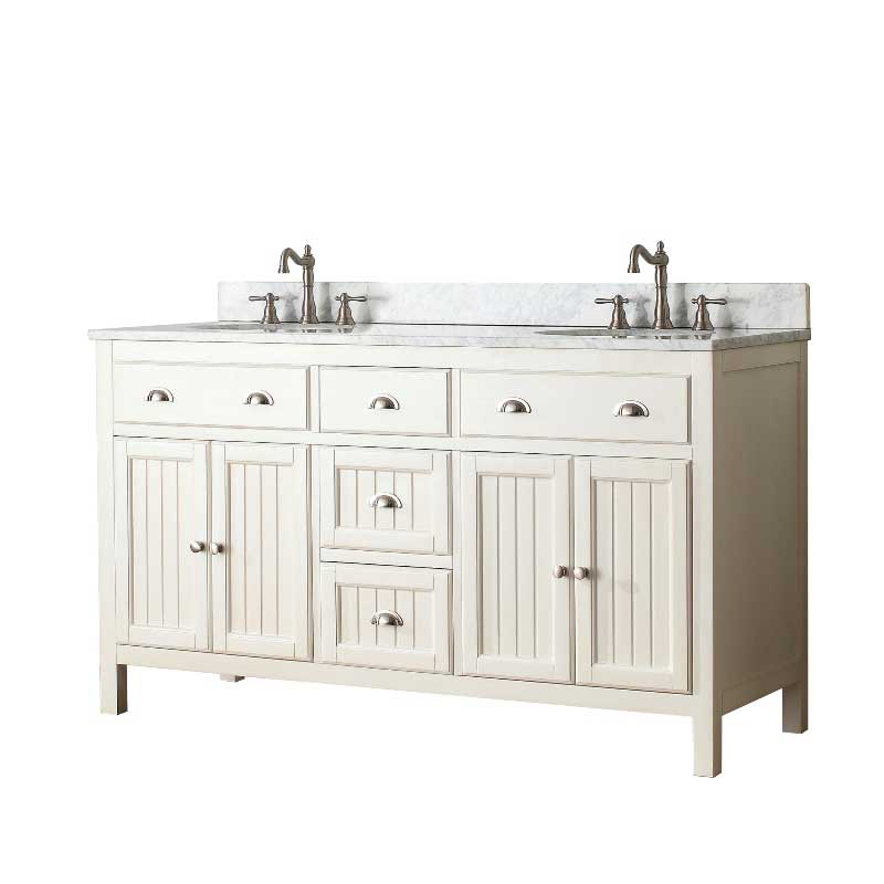 Avanity, Avanity Hamilton 60 in. Vanity Combo HAMILTON-VS60-FW-C