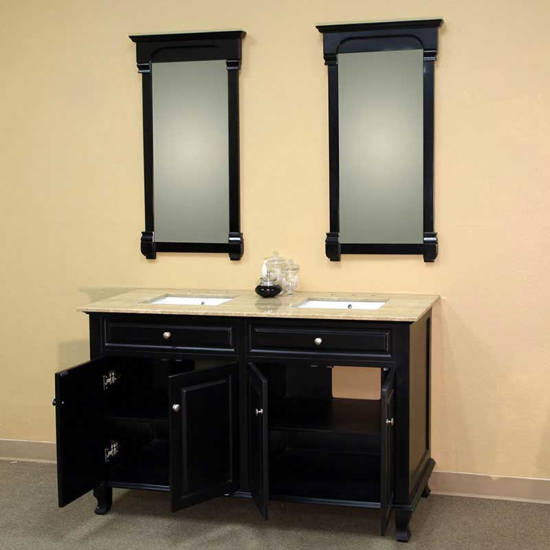 Bellaterra Home, Bellaterra Home Brantforth 62" Double Vanity Set