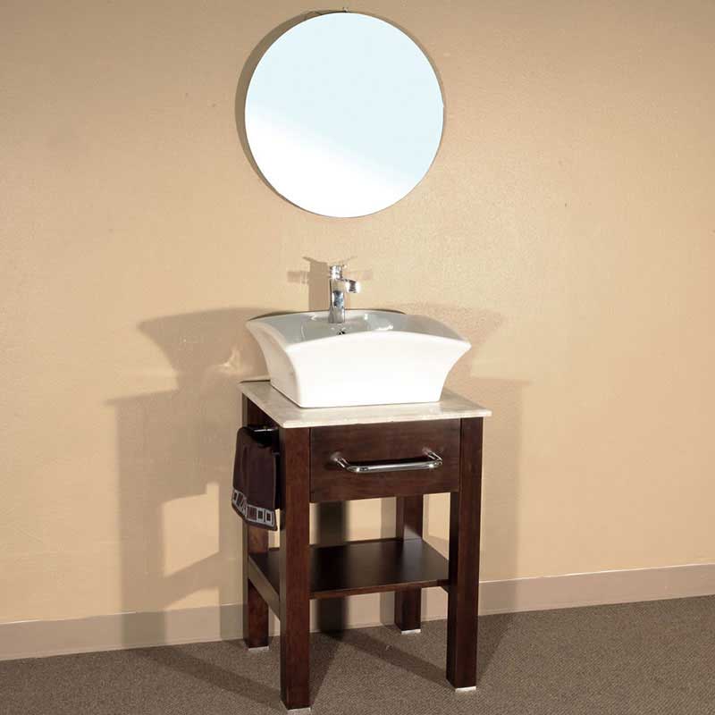 Bellaterra Home, Bellaterra Home Browning 24.2" Single Vanity Set