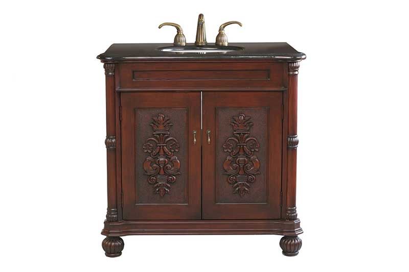 Bellaterra Home, Bellaterra Home Carlisle 36" Single Vanity Set