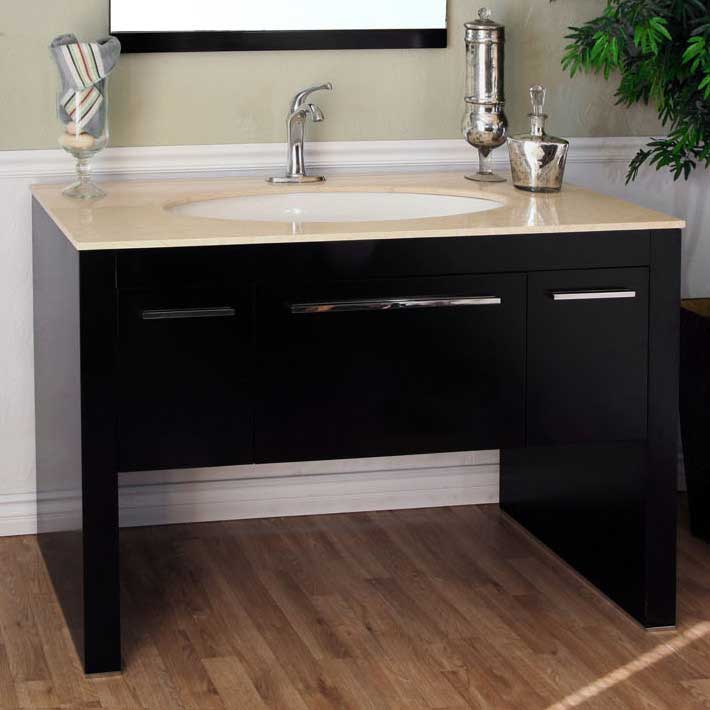 Bellaterra Home, Bellaterra Home Coleman 55.3" Single Vanity Set