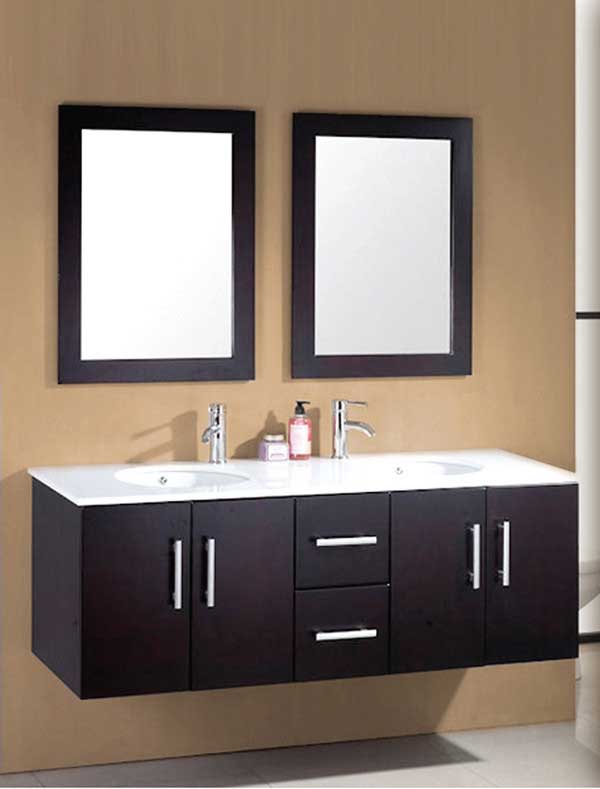 Cambridge Plumbing, Cambridge Plumbing 58" Double Vanity Set