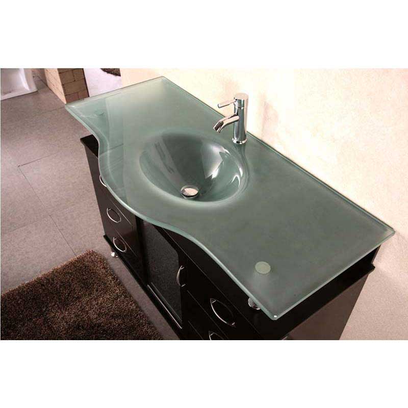 Design Element, Design Element Huntington 48" Single Sink Vanity Set in Espresso